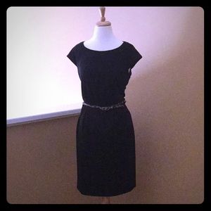 Calvin Klein Black Midi Dress
